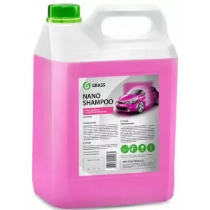 Автошампунь GRASS&"Nano Shampoo&" (канистра 5 л)