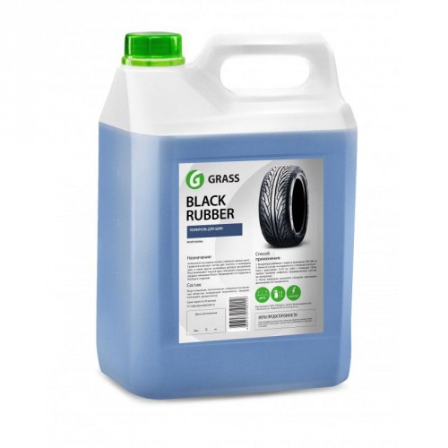 Чернитель резины GRASS "Black rubber" (канистра 5,7 кг)