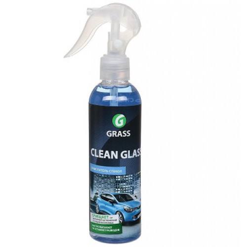 Средство для очистки стекол и зеркал GRASS &"Clean glass&" (флакон 250 мл)