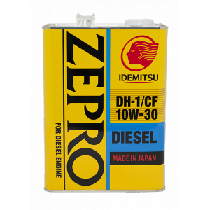 Масло моторное IDEMITSU ZEPRO DIESEL 10W-30 DH-1/CF, 4 л