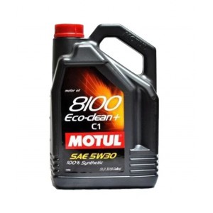Масло MOTUL 8100 Eco-clean+ 5W-30 C1 синтетическое, 5 л