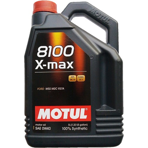 Масло MOTUL 8100 X-Max 0W-40 синтетическое, 4 л