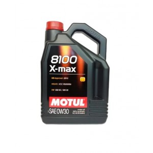 Масло MOTUL 8100 X-Max 0W-30 синтетическое, 5 л