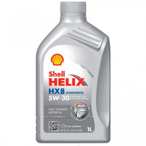 Масло Shell Helix HX8 5W30 синтетическое, 1 л