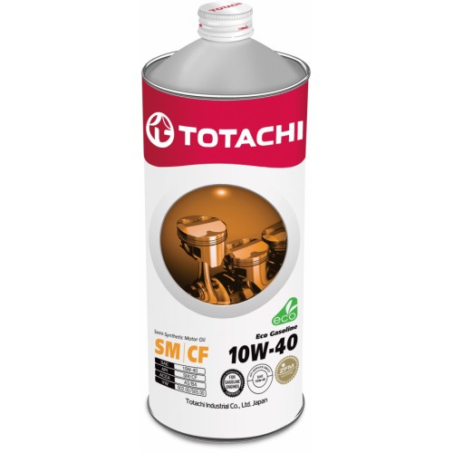 TOTACHI Eco Gasoline 10W-40, 1 л