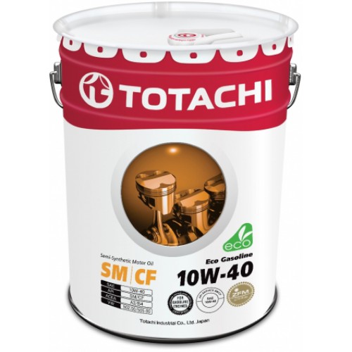 TOTACHI Eco Gasoline 10W-40, 20 л