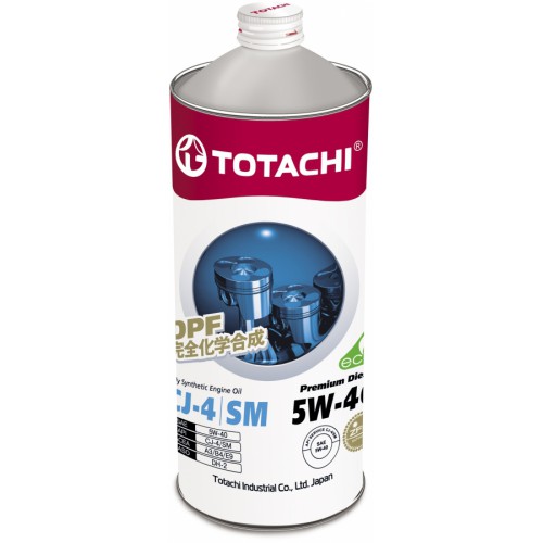 TOTACHI Premium Diesel 5W-40, 1 л