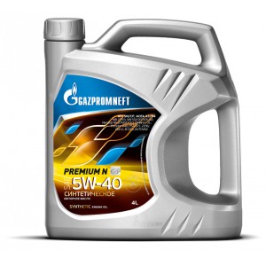 Масло Gazpromneft Premium синтетическое N 5W40, 4 Л