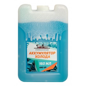Аккумулятор холода, 160 мл, размер 10,5*6,5*2,5 см AIRLINE
