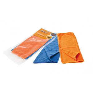 Набор салфеток из микрофибры, синяя и оранжевая (2 шт., 30*30 см) AIRLINE