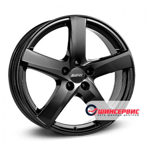 Диск 7.5x18 5x1120 ET51 D57.10 Alutec Freeze Черный глянцевый