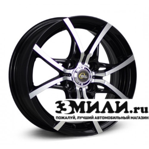 Диск 5.5x14 4x100 ET39 D56.6 CROSS STREET Y5314 bkf