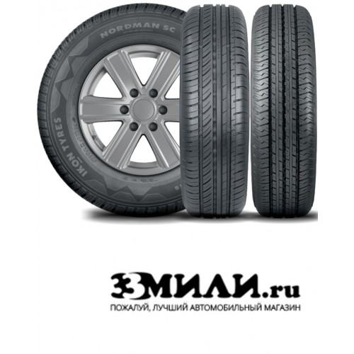 Шина 195/70R15C 104/102S Ikon Tyres (Nokian Tyres) Nordman SC Лето