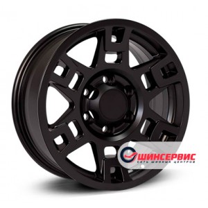 Диск 7.5x17 6x139.7 ET10 D106.10 Lizardo XH296 Черный матовый