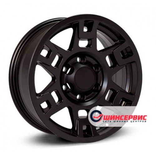 Диск 7.5x17 6x139.7 ET10 D106.10 Lizardo XH296 Черный матовый