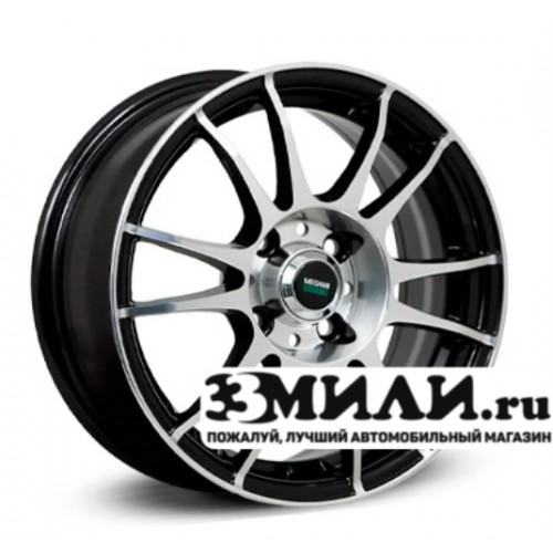 Диск 6x15 4x98 ET35 D58.6 Megami MGM-3 bkf