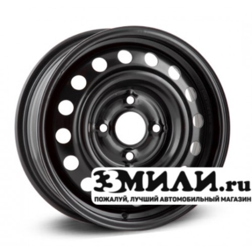 Диск 5.5x14 4x100 ET49 D56.6 TREBL 53A49A Черный