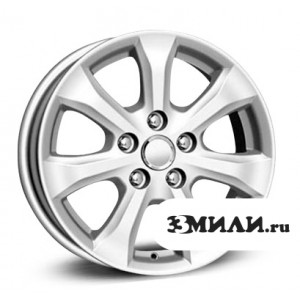 Диск 6.5x16 5x114.3 ET45 D60.10 КиК Camry V4 FL KC509 Серебристый