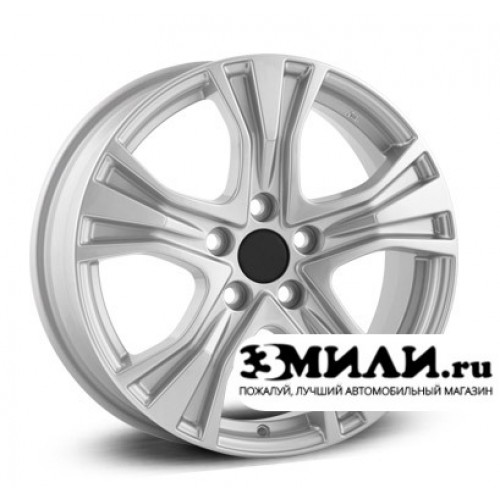 Диск 7x17 5x114.3 ET39 D60.1 КиКРеплика КС673 сильвер