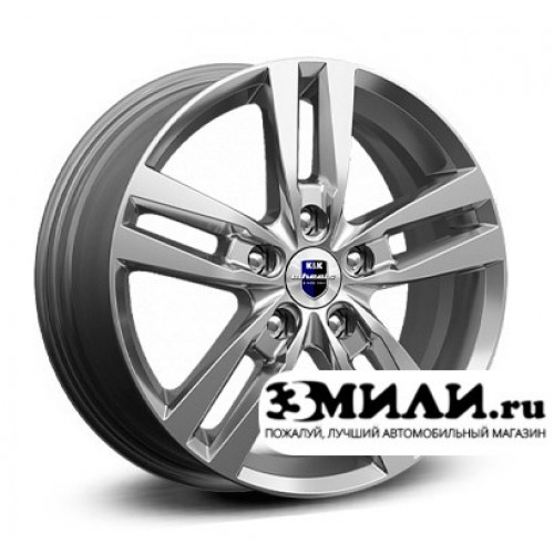 Диск 6.5x16 5x114.3 ET45 D66.10 КиК Rassvet KC868 Антрацитовый