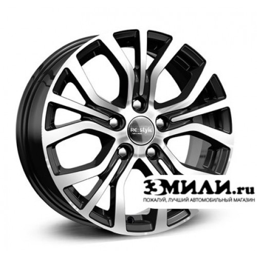 Диск 6.5x16 5x114,3 ET40 D66.1 КиК Nissan Qashqai (КСr736) Алмаз черный