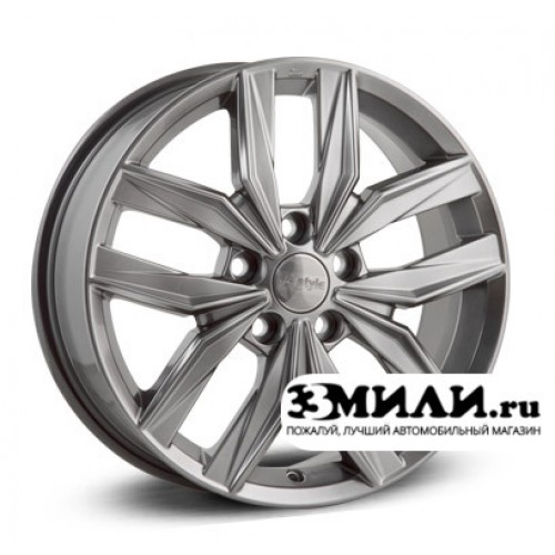 Диск 7.0Jx17 5x114.3 ET45 D66.1 КиК ZV X-Trail KC774 Антрацитовый