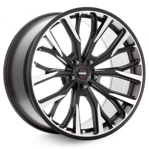 Диск 9x20 5x120 ET45 D72.5 MOMO SUV RF-02 Matt Black-Polished