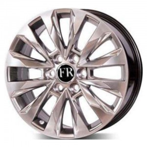 Диск 8.5x20 6x139.70 ET60 D95.10 Replica FR TY5558 Антрацитовый