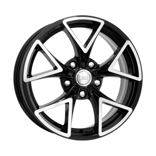Диск 6.5x16 5x112 ET50 D57.1 КиК Сочи-оригинал (КС438) Алмаз-черный