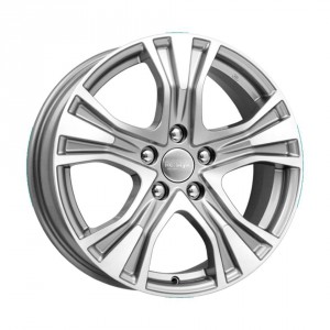 Диск 7x17 5x114,3 ET45 D60.1 КиК Toyota Camry (КСr673) Алмаз-аргентум