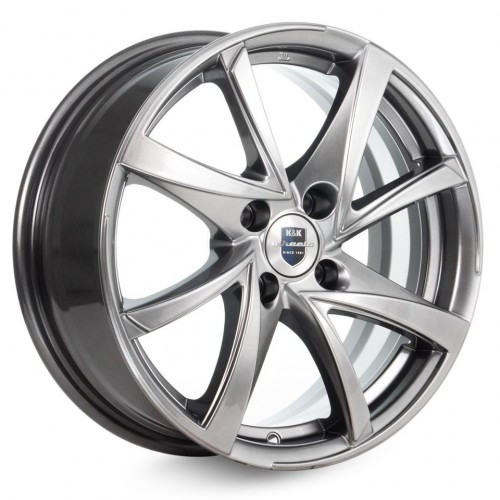 Диск 5x14 4x98 ET25 D67 КиК Игуана дарк плат