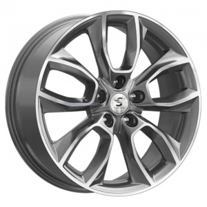 Диск 7x18 5x114,3 ET38 D67.1 СКАД Premium КР001 (18_Outlander) Diamond gloss graphite