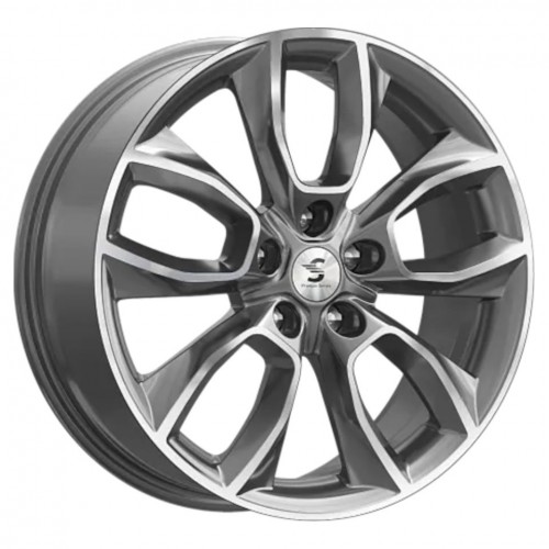 Диск 7x18 5x114,3 ET38 D67.1 СКАД Premium КР001 (18_Outlander) Diamond gloss graphite