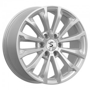 Диск 8.5x20 6x139.7 ET27 D77.90 Premium Series КР006 Chevrolet Tahoe IV Насыщенный серебристый