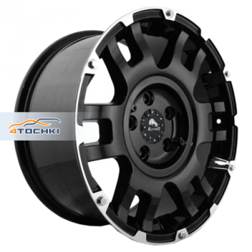 Диск 9x20 5x150 ET35 D110.1 Buffalo BW-004 Gloss Black Machined Face