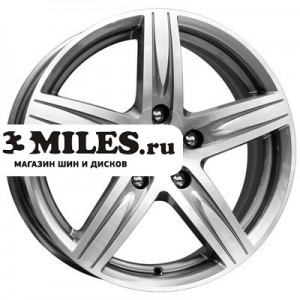 Диск 7x17 5x114.3 ET35 D67.1 K&K Андорра (КС547) Алмаз аргентум