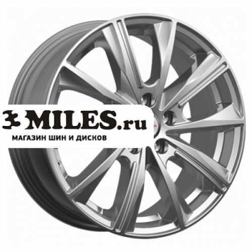 Диск 7x16 5x100 ET46 D57.1 K&K Арнар-оригинал (КС904) Дарк платинум
