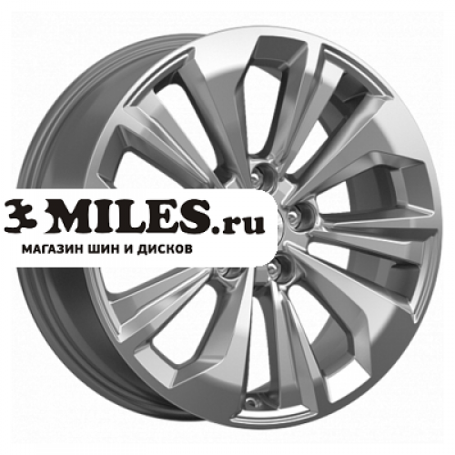 Диск 7x17 5x114.3 ET35 D60.1 K&K Авиор (КС936) Дарк платинум