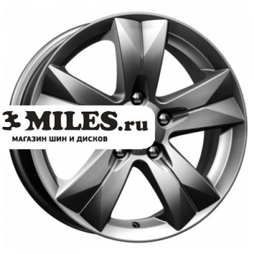 Диск 6.5x16 5x114.3 ET47 D66.1 K&K Crossline (КС713) Дарк платинум