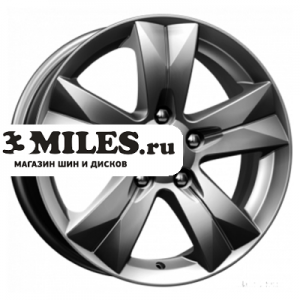 Диск 6.5x16 5x114.3 ET45 D66.1 K&K Crossline (КС713) Дарк платинум