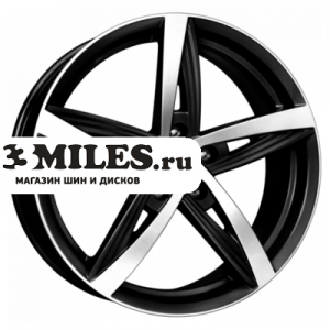 Диск 7.5x18 5x100 ET38 D67.1 K&K Дольче Вита (КС559) Алмаз черный