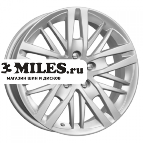 Диск 7x16 5x108 ET50 D63.35 K&K Fencer (КС730) Блэк платинум