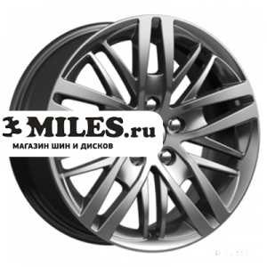 Диск 7x16 5x100 ET38 D67.1 K&K Fencer (КС730) Дарк платинум