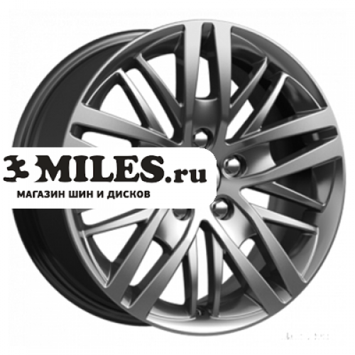 Диск 7x16 5x114.3 ET40 D66.1 K&K Fencer (КС730) Дарк платинум