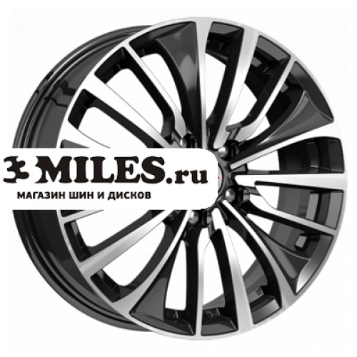 Диск 6.5x17 4x100 ET41 D60.1 K&K Flanker-оригинал (КС751) Алмаз черный