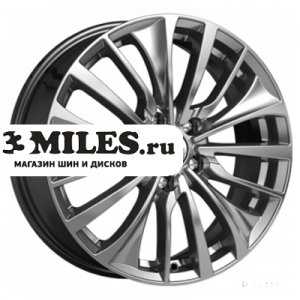 Диск 6.5x17 4x100 ET37 D67.1 K&K Flanker (КС905) Дарк платинум