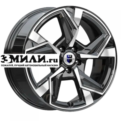 Диск 7.5x18 5x114.3 ET38 D67.1 K&K Кайан (КС1012) Алмаз черный