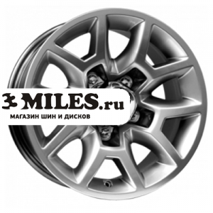Диск 7.5x16 5x139.7 ET2 D108.5 K&K Калахари (КС321) Дарк платинум