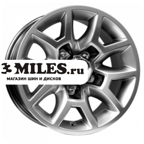 Диск 7.5x16 5x139.7 ET2 D108.5 K&K Калахари (КС321) Дарк платинум