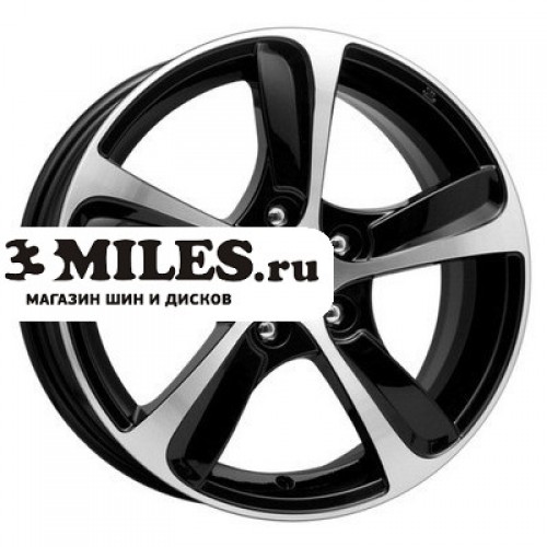 Диск 7x16 5x114.3 ET45 D67.1 K&K Катана (КС722) Алмаз черный